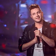 Dankbar und glücklich: Sebastian Krenz nach seinem Sieg im Finale von "The Voice of Germany"