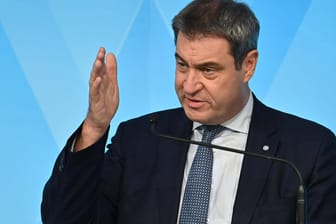Markus Söder (CSU): Der bayerische Ministerpräsident hat Olaf Scholz für seinen Umgang mit Russland kritisiert.