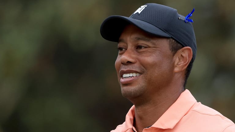Tiger Woods: Der Golfstar ist Vater von zwei Kindern.