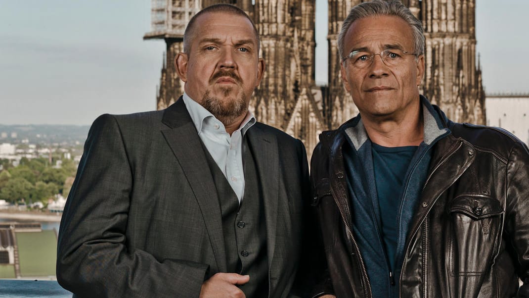 Max Ballauf (Klaus J. Behrendt, r) und Freddy Schenk (Dietmar Bär): Dieses "Tatort"-Ermittlerduo zählt 2022 zu den Jubilaren.