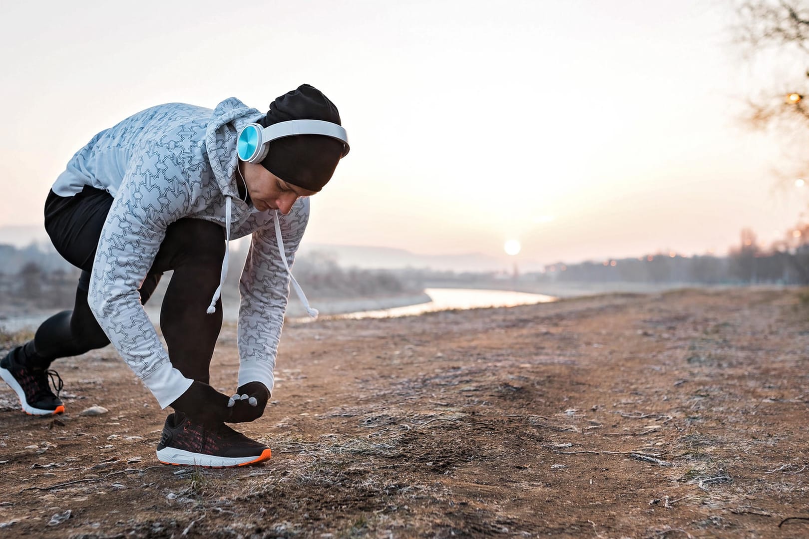 Mit der richtigen Ausstattung wird das Joggen auch im Winter nicht zur Tortur.