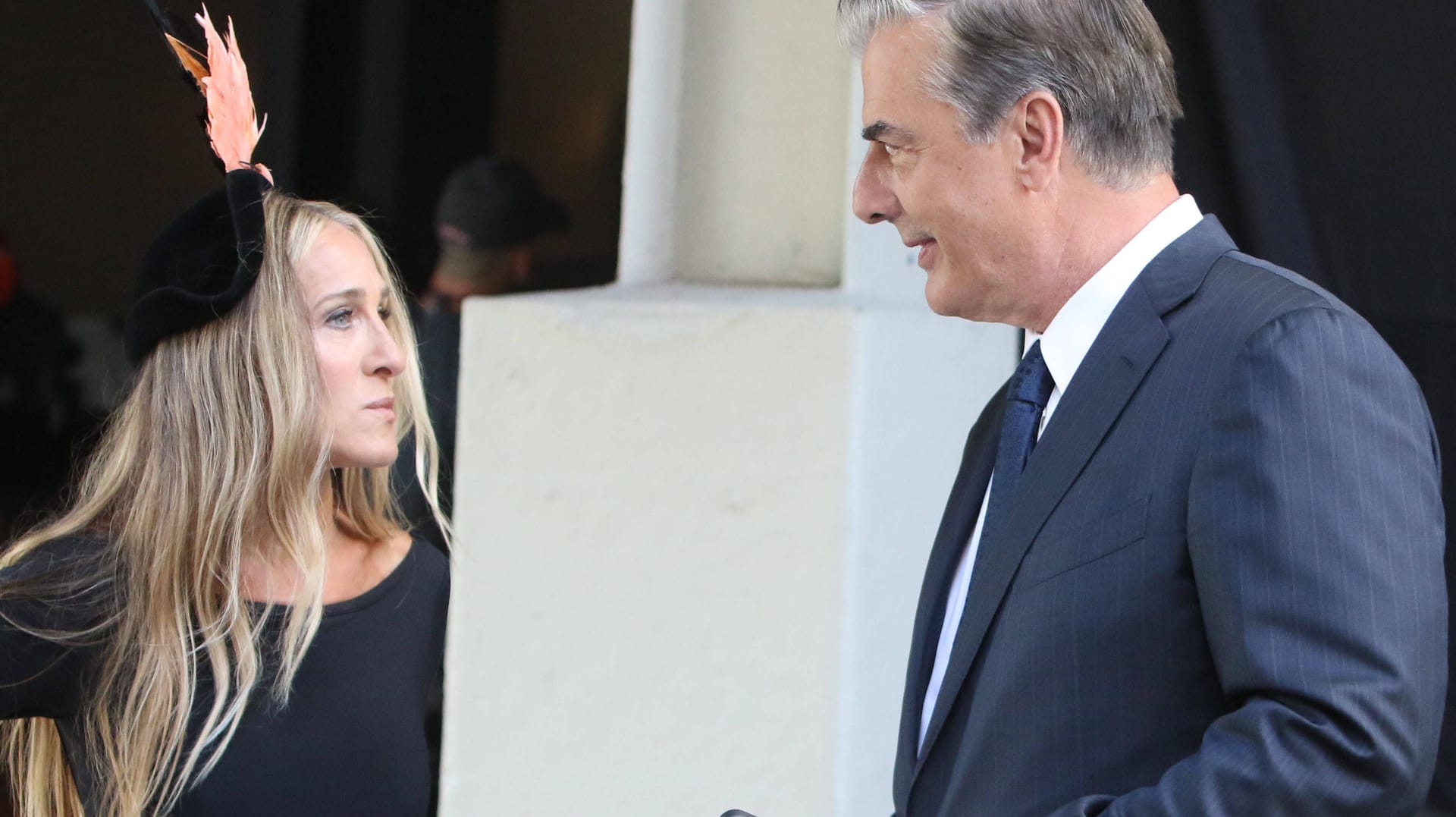 Sarah Jessica Parker und Chris Noth: Vor Kurzem standen sie noch gemeinsam für das "Sex and the City"-Reboot vor der Kamera.