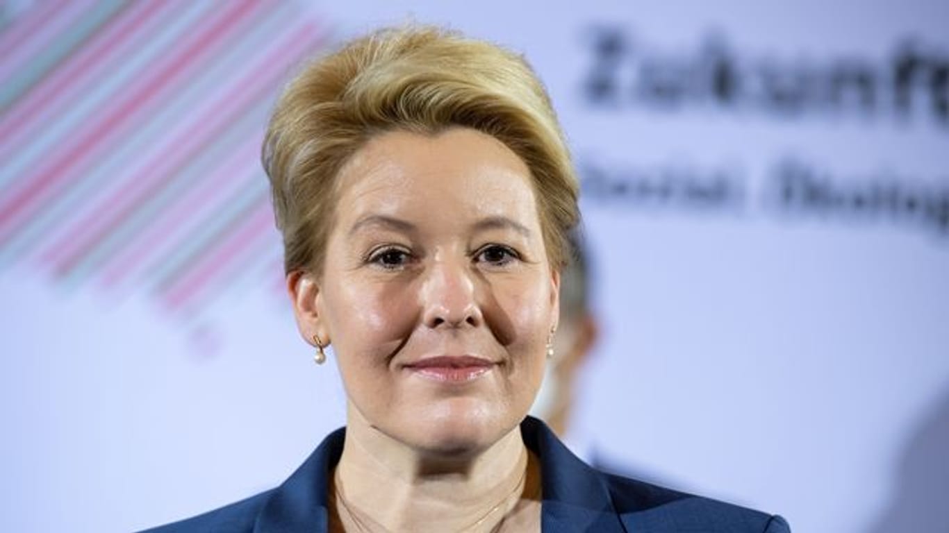 Neue Regierende Bürgermeisterin Franziska Giffey (SPD)
