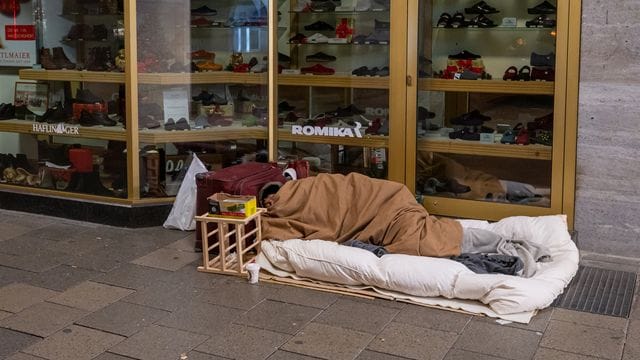 Wohnungslose in der Stadt Wohnungslose in der Stadt