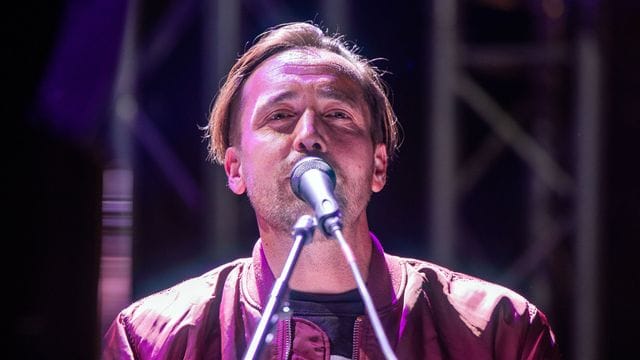 Danger Dan beim Konzert "Jamel rockt den Förster" in dem kleinen Dorf bei Wismar.