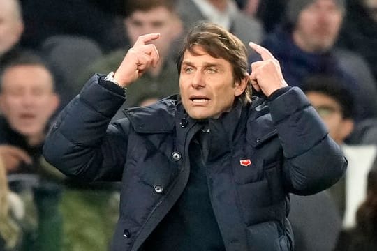 Der Trainer des Premier-League-Clubs Tottenham Hotspurs: Antonio Conte.