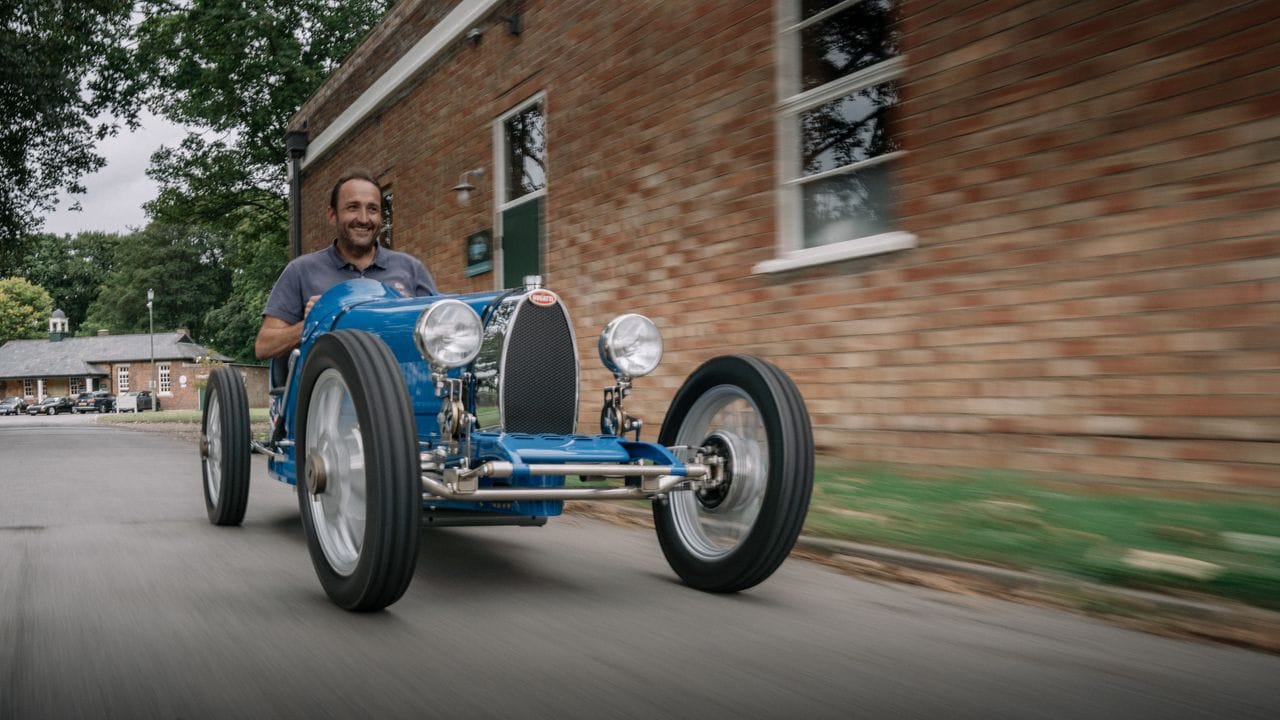 Der Bugatti Baby II bietet ein etwas anderes Fahrvergnügen. Der Bugatti Baby II bietet ein etwas anderes Fahrvergnügen.