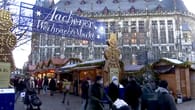 Ansturm auf deutschen Weihnachtsmarkt an Grenze