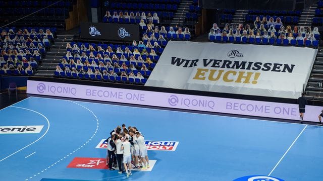 Leere Ränge gehören beim Handball künftig wieder zur Normalität.