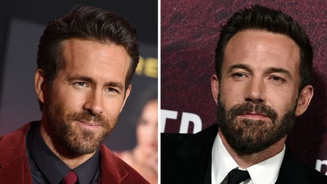 Wer ist wer? Ryan Reynolds (l) und Ben Affleck (r) kann man schon mal verwechseln.