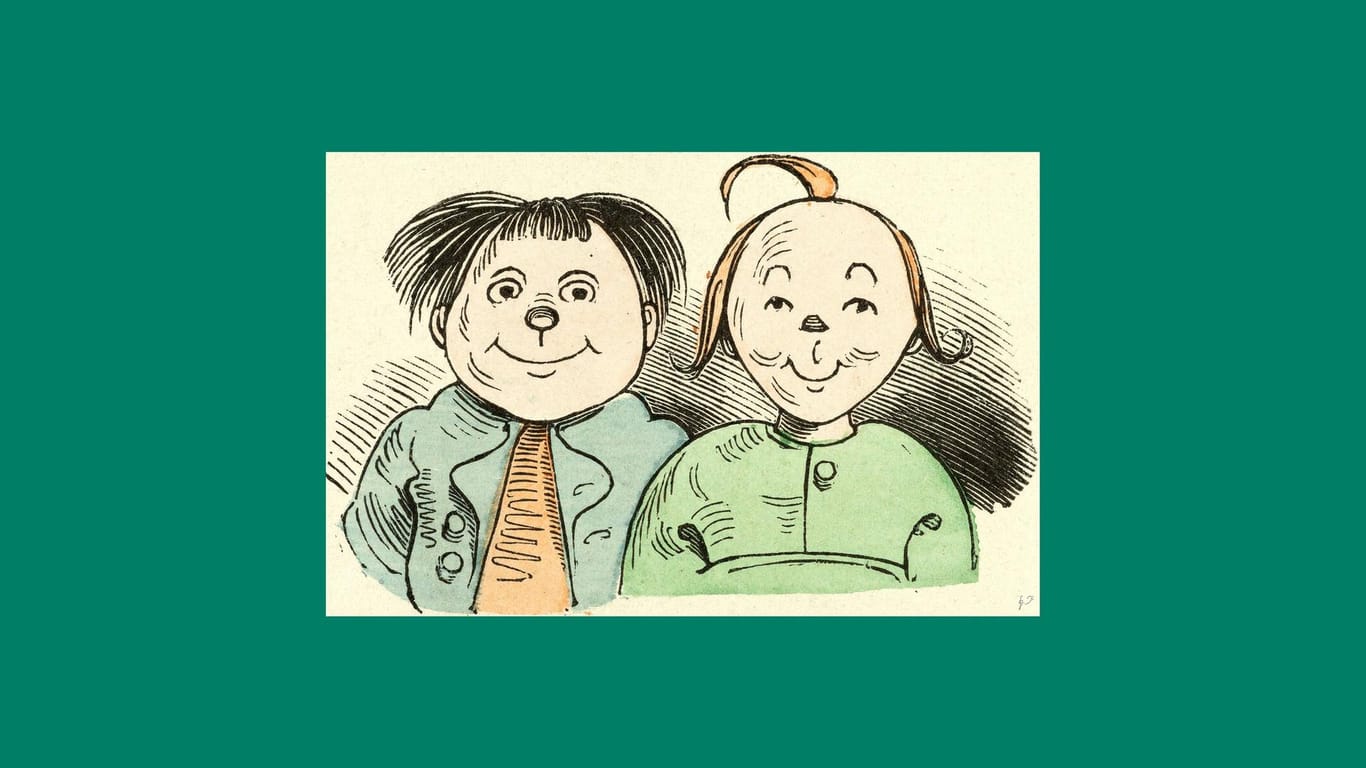 Illustration "Max und Moritz" (Archivbild): Die Geschichte um die zwei frechen Jungen ist eine der bekanntesten von Wilhelm Busch.