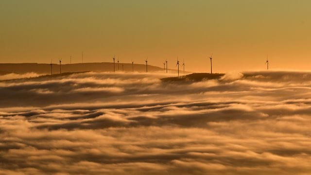 Sonnenaufgang über Kassel