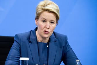 Franziska Giffey (SPD), Regierende Bürgermeisterin von Berlin (Archivbild): Eine Impfpflicht nannte sie eine "logische Schlussfolgerung".