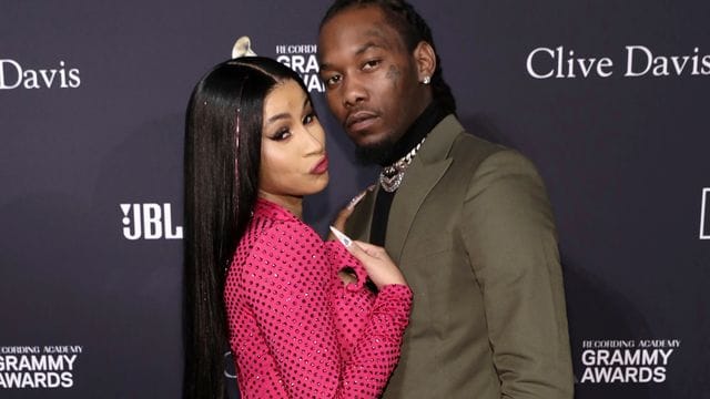 Offset freut sich über einen ganz besonders großzügigen Scheck von Cardi B.