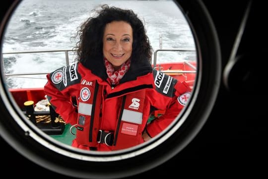 Barbara Wussow unterstützt die Seenotretter.