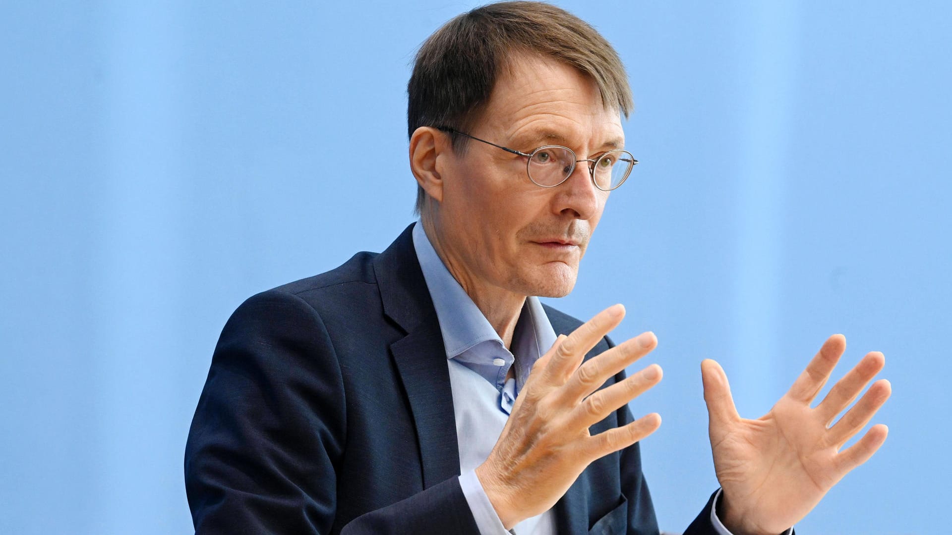 Karl Lauterbach (Archiv): Der Gesundheitsminister appelliert an die Bevölkerung.