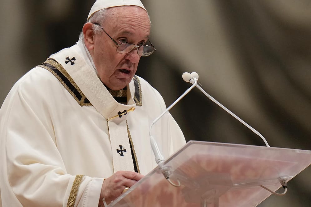 Papst Franziskus bei der Christmette: "Weinen wir nicht der Größe nach, die wir nicht haben."