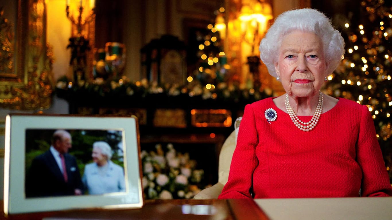 Queen Elizabeth II.: Sie hat auch in diesem Jahr ihre traditionelle Weihnachtsrede aufgenommen.