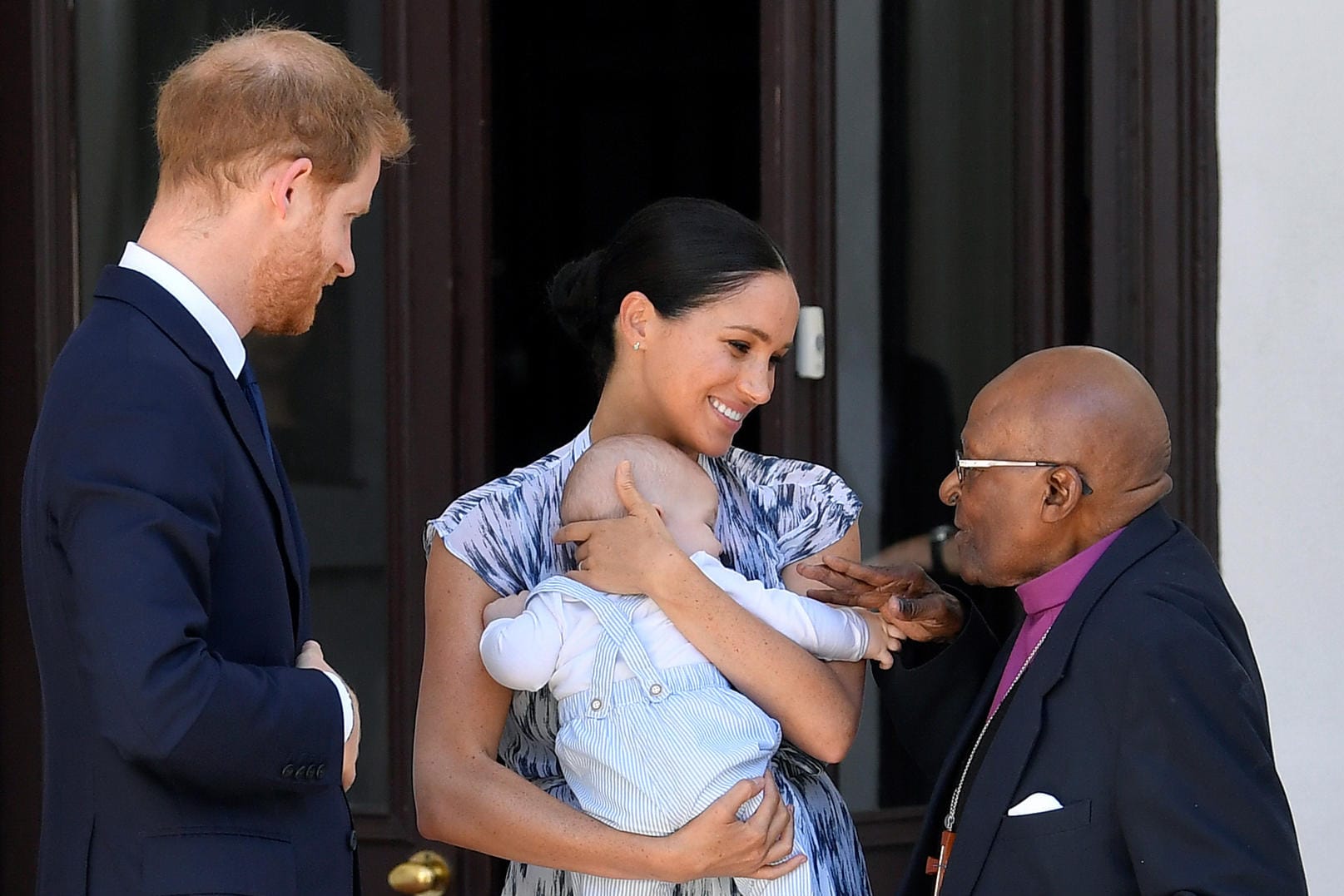 Britain's Prince Harry and Meghan visit South Africa