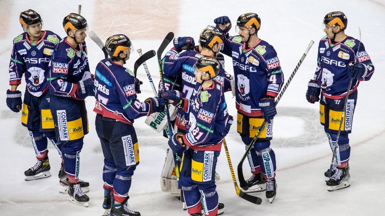 Die Eisbären setzten sich gegen Bremerhaven mit 5:1 durch.