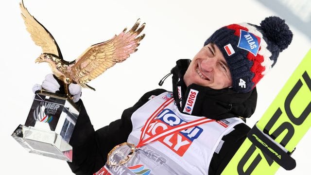 Der Pole Kamil Stoch holte im vergangenen Jahr den Gesamtsieg.