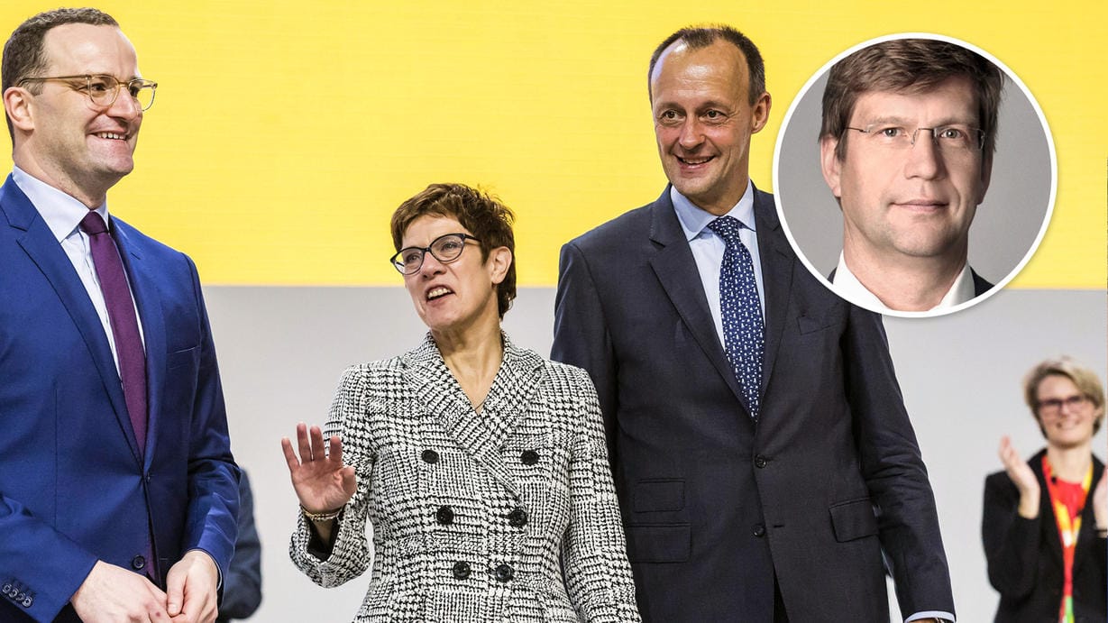 Jens Spahn, Annegret Kramp-Karrenbauer und Friedrich Merz: Einer ist der Gewinner des Jahres, zwei sind die großen Verlierer. (Archivbild)