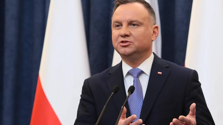 Andrzej Duda: Der polnische Präsident weigert sich, das umstrittene Mediengesetz zu unterstützen.