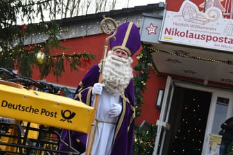 St. Nikolaus im Saarland: Das Nikolauspostamt eröffnete am Sonntag, den 5.12.2021.