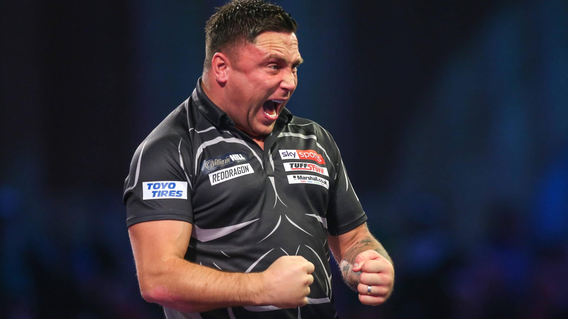 Gerwyn Price: Der Waliser feierte einen dramatischen Sieg in der 3. Runde.