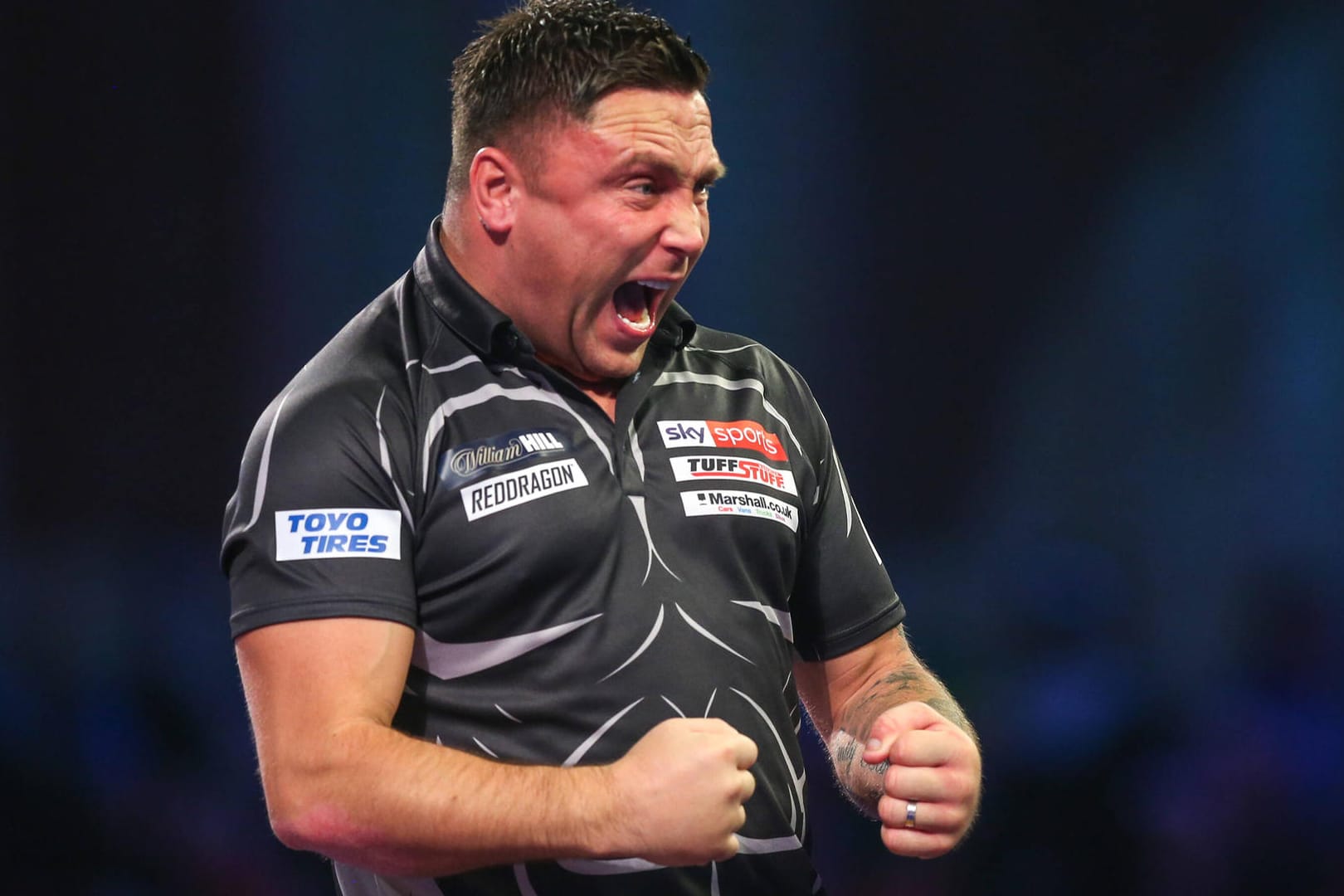 Gerwyn Price: Der Waliser feierte einen dramatischen Sieg in der 3. Runde.