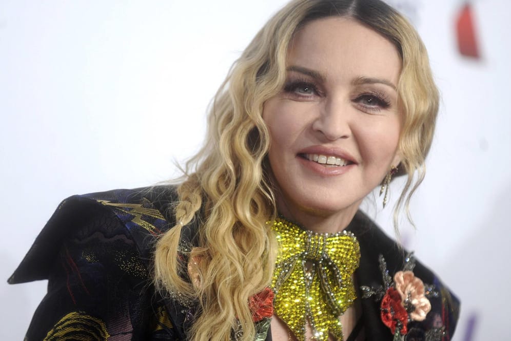 Madonna bei einer Preisverleihung (Archivbild): Die Sängerin meint, ein Rap-Song klingt wie eines ihrer Lieder.
