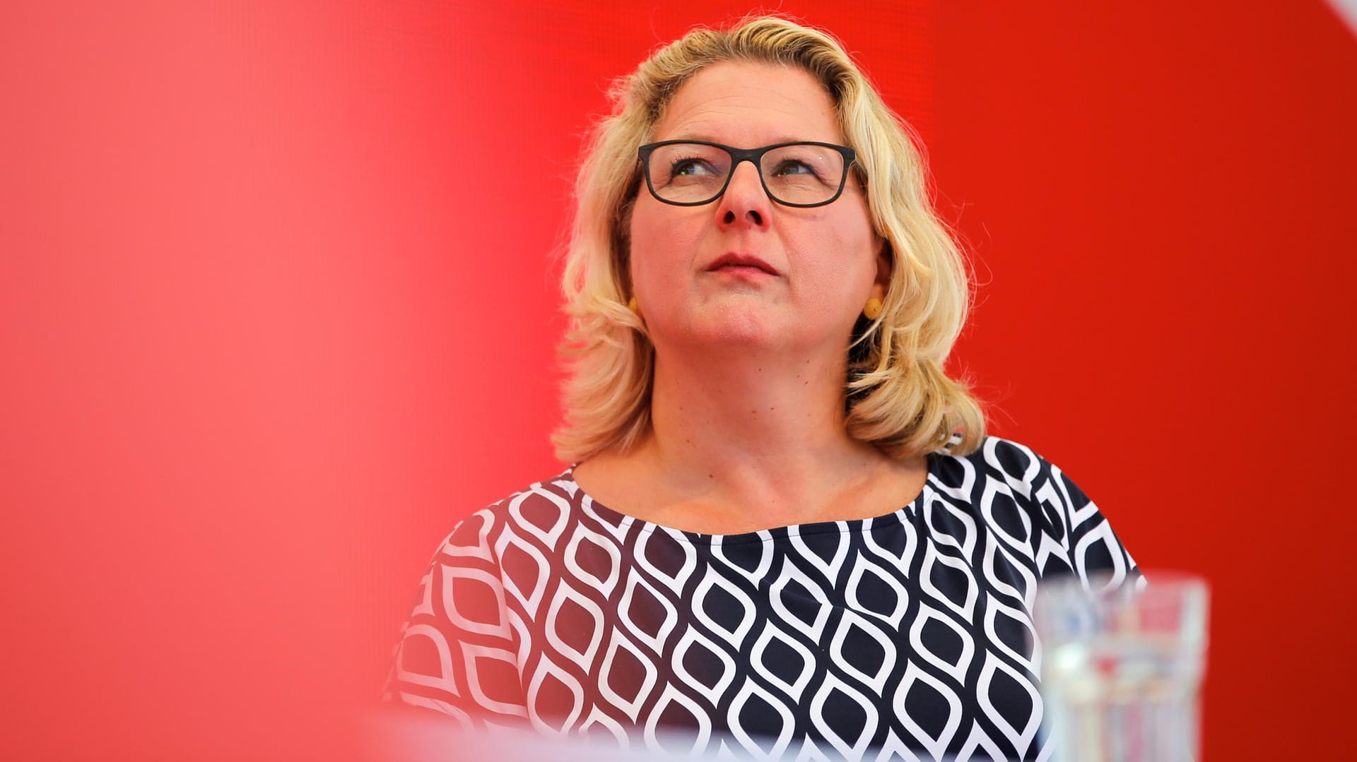 Entwicklungsministerin Svenja Schulze: "Ich hätte mein Haus nicht so an meine Nachfolgerin übergeben wollen." Entwicklungsministerin Svenja Schulze: "Ich hätte mein Haus nicht so an meine Nachfolgerin übergeben wollen."
