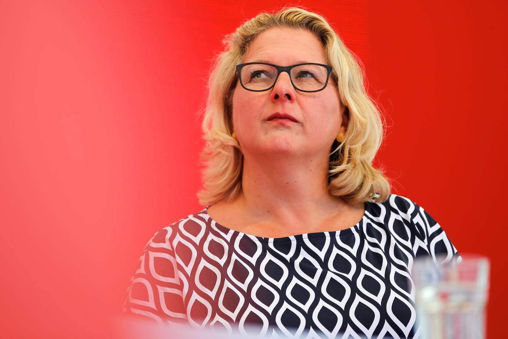 Entwicklungsministerin Svenja Schulze: "Ich hätte mein Haus nicht so an meine Nachfolgerin übergeben wollen."