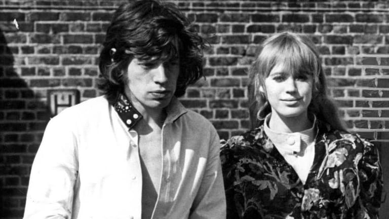 Mick Jagger und Marianne Faithfull waren von 1966 bis 1970 ein Paar.