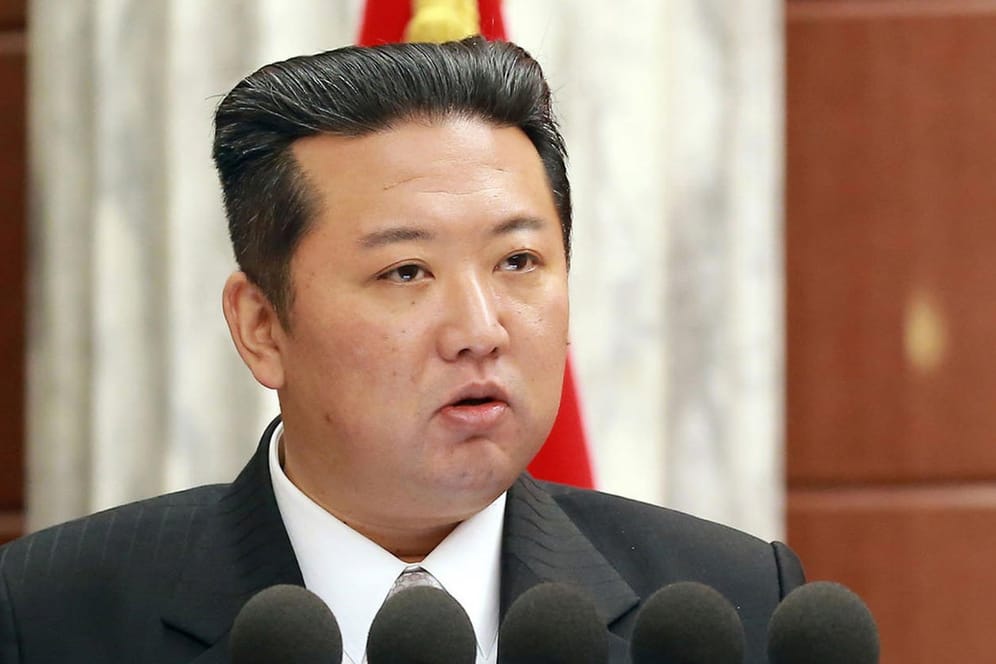 Kim Jong Un: Auf den jüngsten Aufnahmen wirkt der nordkoreanische Machthaber deutlich schlanker.