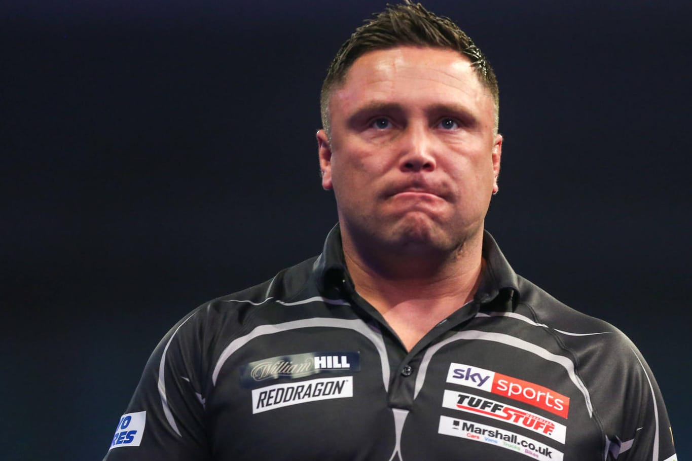 Gerwyn Price: Der Waliser stärkt seinen erkrankten Konkurrenten den Rücken.