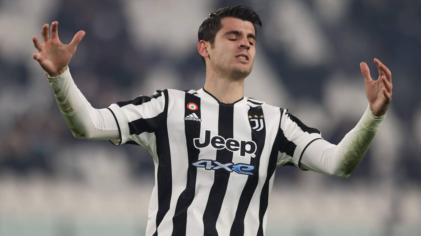 Alvaro Morata: Der frühere Real-Stürmer könnte Juventus schon im Winter verlassen.