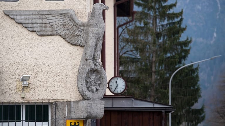 Hochstaufen-Kaserne in Bad Reichenhall: Hier ist der Gebirgsjäger stationiert, der mit Drohungen die Bundeswehr alarmiert.
