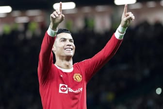 Mal wieder erfolgreich: Cristiano Ronaldo feiert sein Tor gegen Burnley.