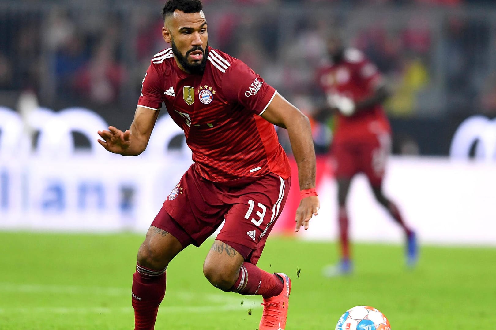 Eric Maxim Choupo-Moting im Bayern-Trikot: Beim Afrika-Cup läuft der Angreifer für Kamerun auf.