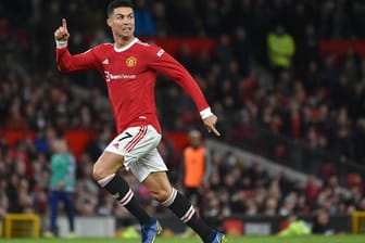 Cristiano Ronaldo führte Manchester United zum Sieg.