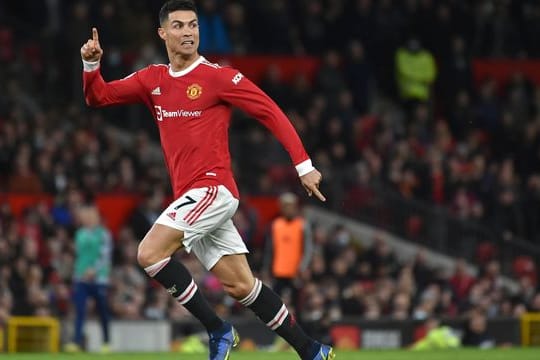 Cristiano Ronaldo führte Manchester United zum Sieg.