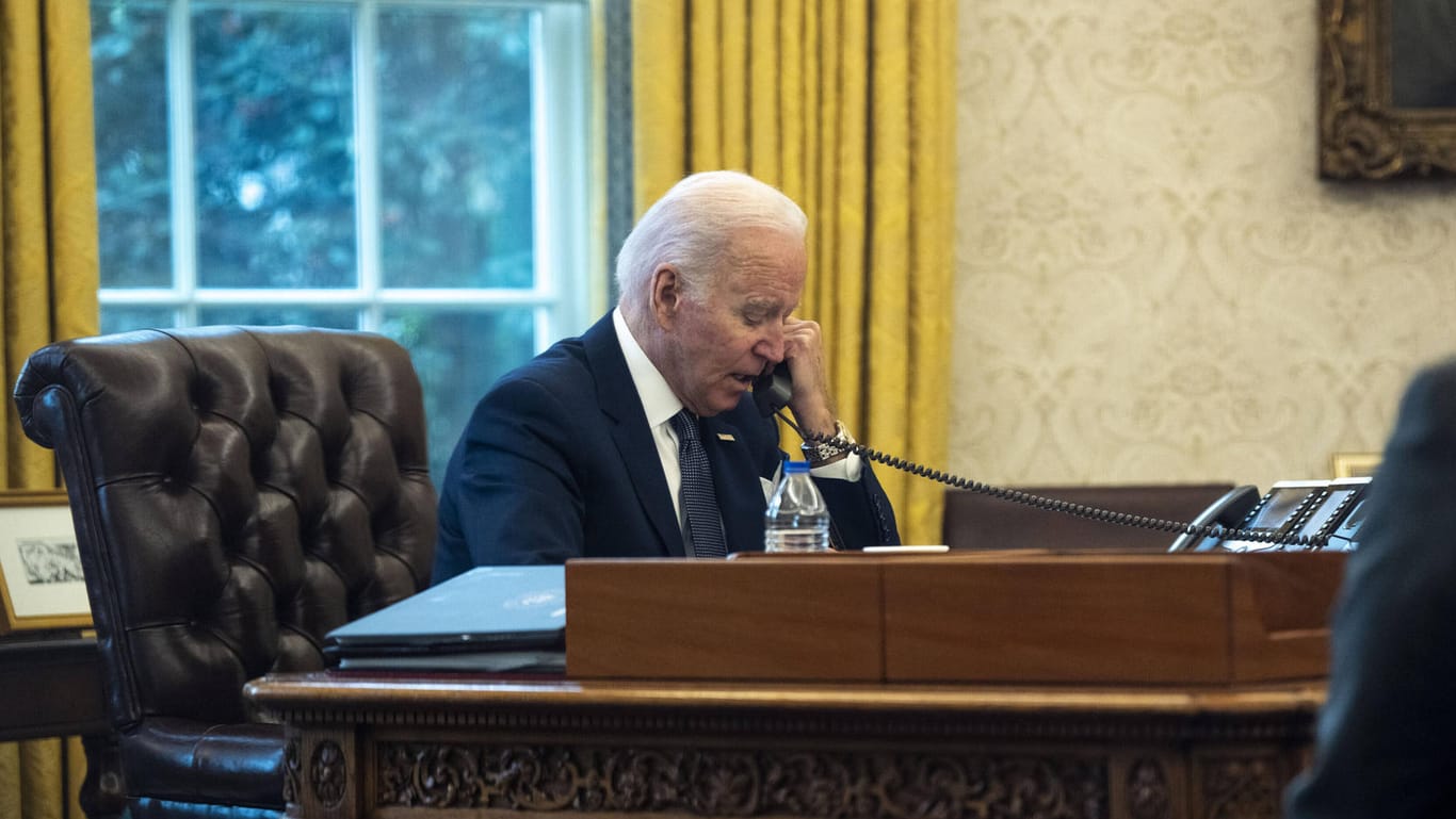 US-Präsident Joe Biden: Er sucht zurzeit den Austausch mit Russland wie der Ukraine.