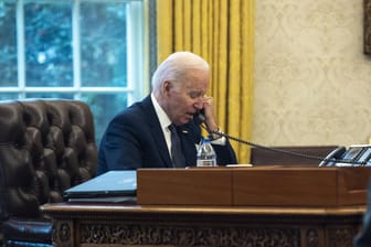 US-Präsident Joe Biden: Er sucht zurzeit den Austausch mit Russland wie der Ukraine.