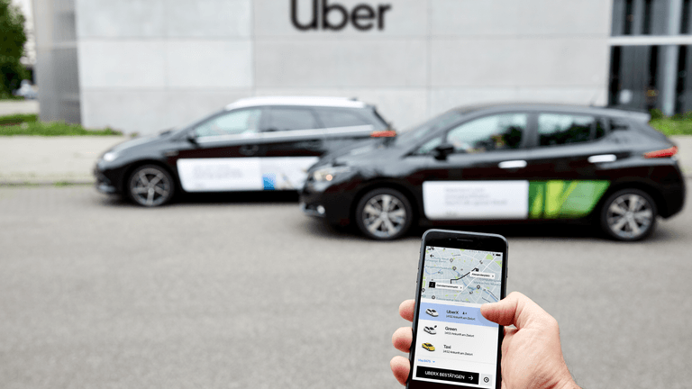 Uber veröffentlicht den Jahresrückblick 2021.