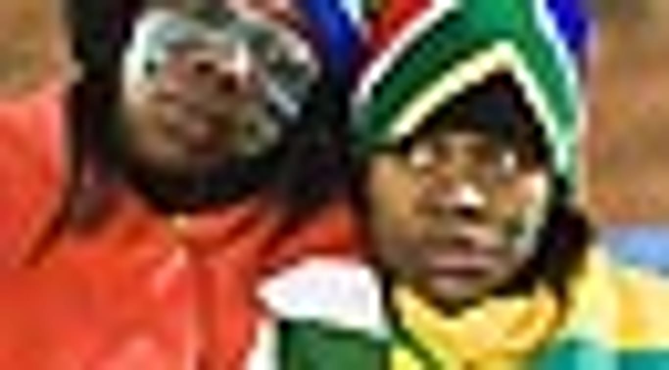 Die Fans sind enttäuscht: WM-Gastgeber Südafrika steht vor dem Aus.