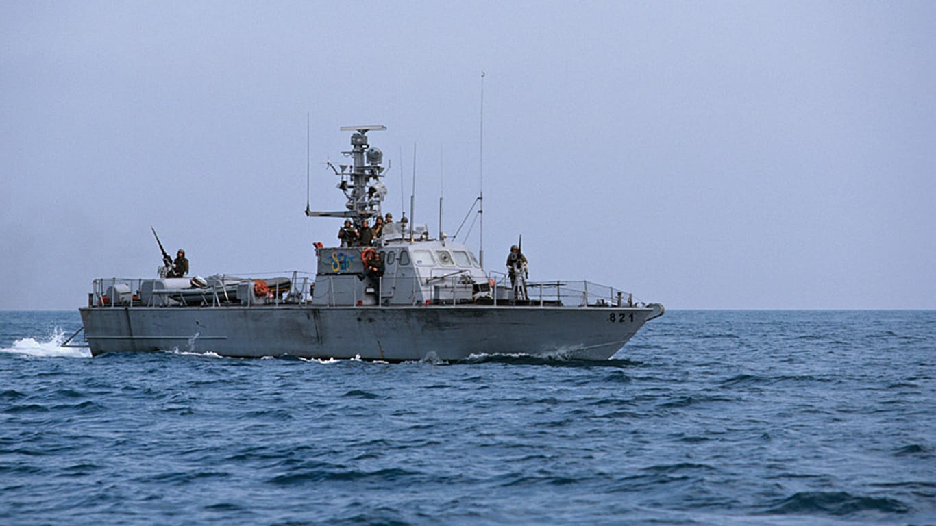 Die israelische Marine hat auf dem Roten Meer eine Waffenlieferung abgefangen.