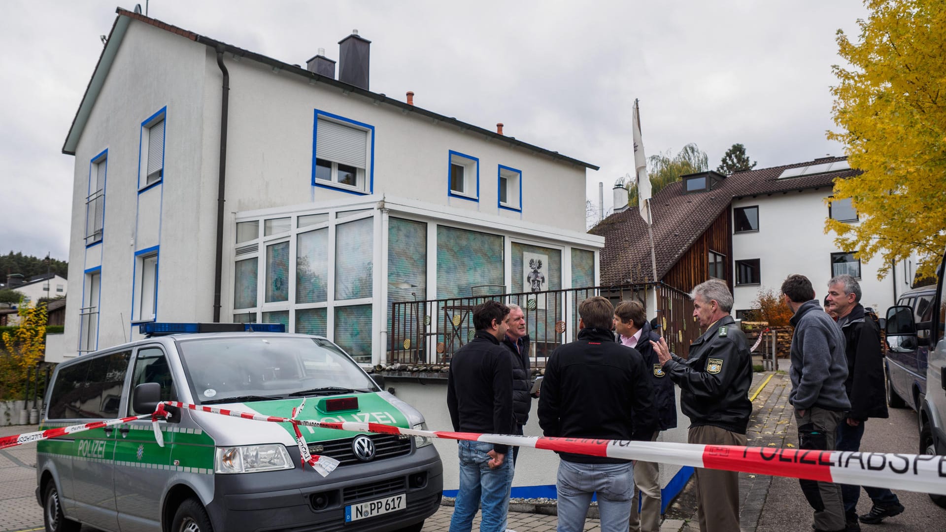 Die Wohnung eines Reichsbürgers aus Georgensgmünd: Bei der Durchsuchung der Wohnung eröffnete der Mann das Feuer auf die Polizisten und verletzte einen Beamten tödlich.