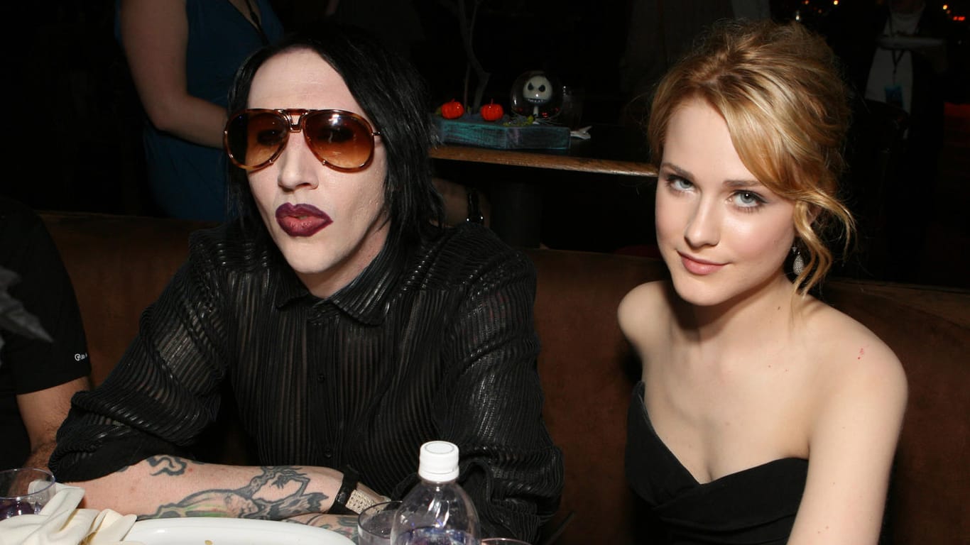 Marilyn Manson und Evan Rachel Wood: Die Schauspielerin wirft dem Musiker Vergewaltigung vor