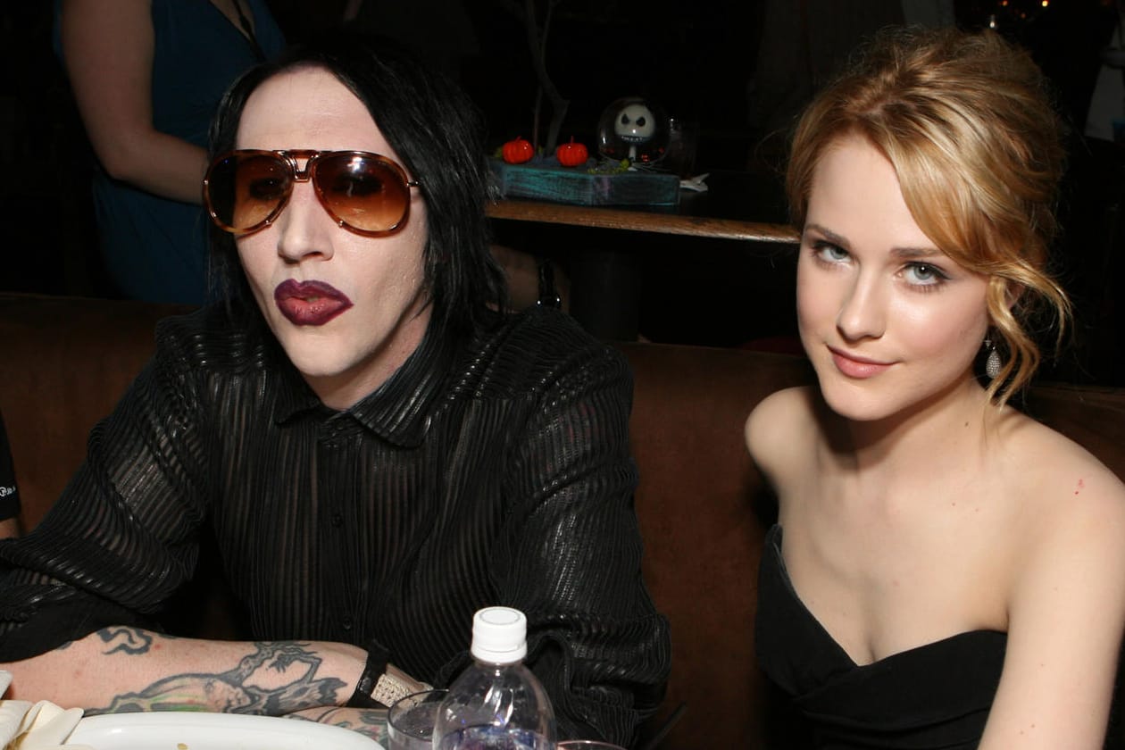 Marilyn Manson und Evan Rachel Wood: Die Schauspielerin wirft dem Musiker Vergewaltigung vor